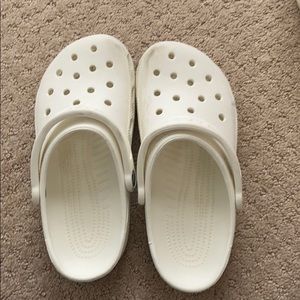 white crocs!